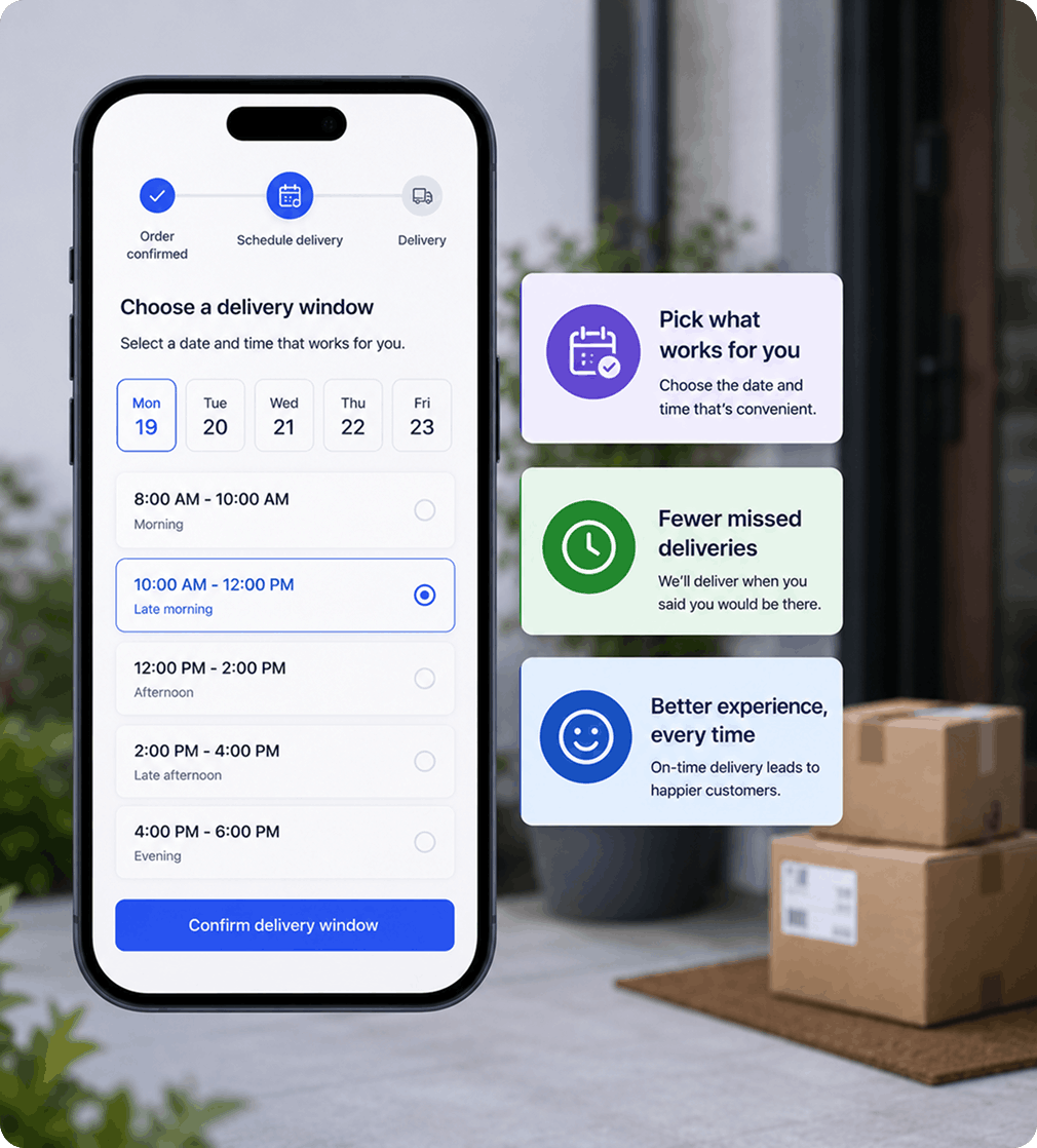Self-Scheduled Deliveries