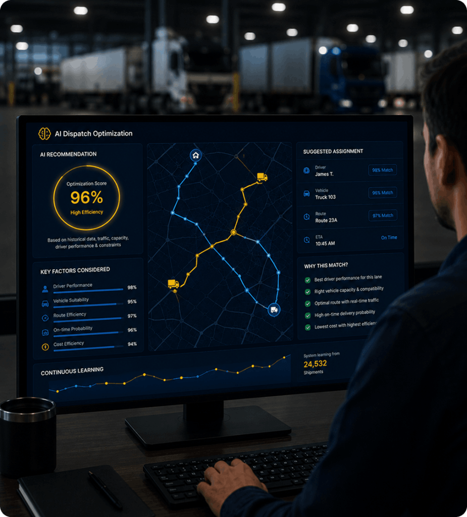 AI Dispatch Optimization