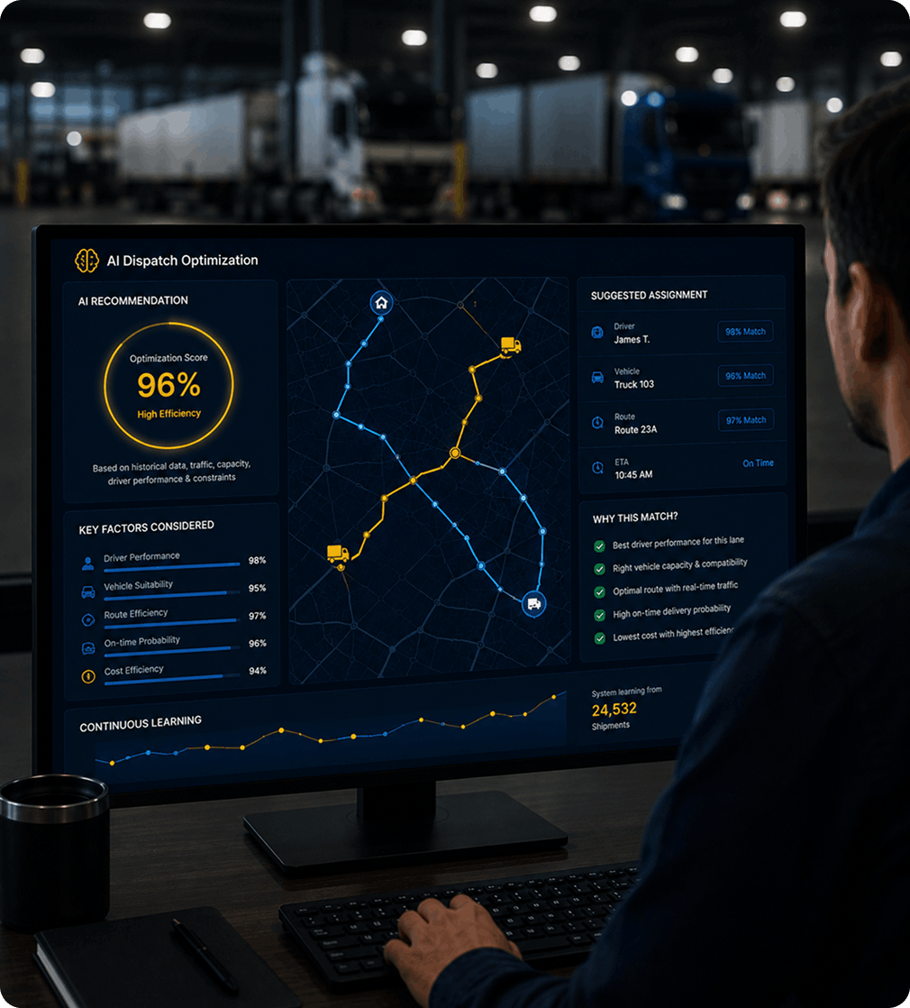 AI Dispatch Optimization