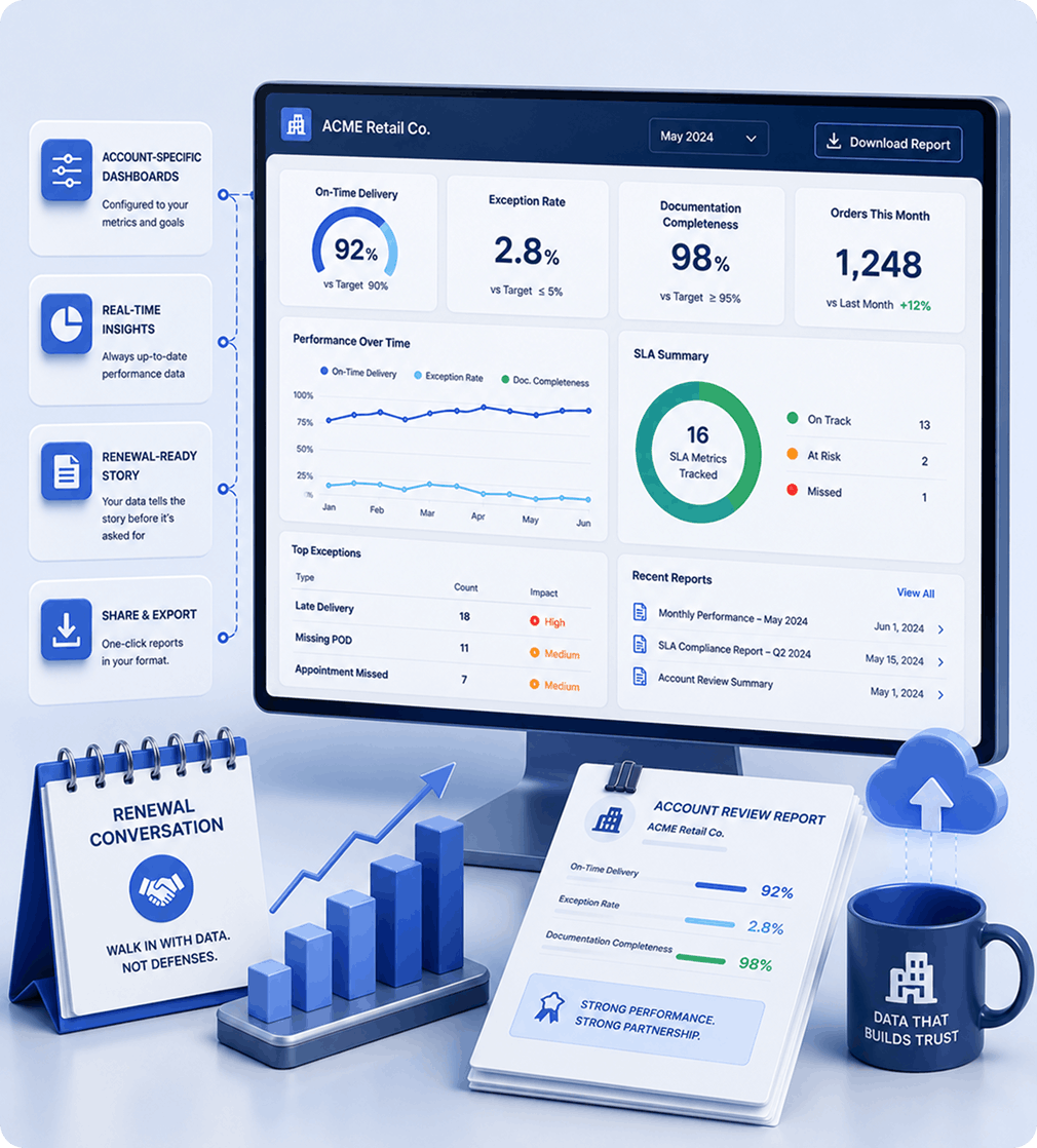 Shipper Reporting On Demand